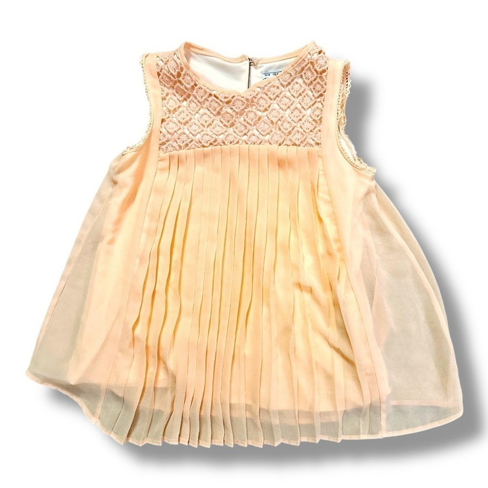 Mayoral | Girls’ Pleated Swing Cut Top (5)